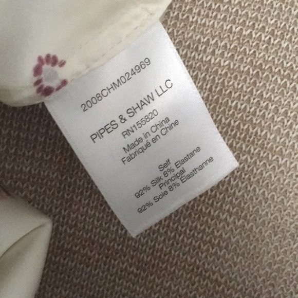 Veronica beard Silk floral print blouse sz 0 - Picture 8 of 9